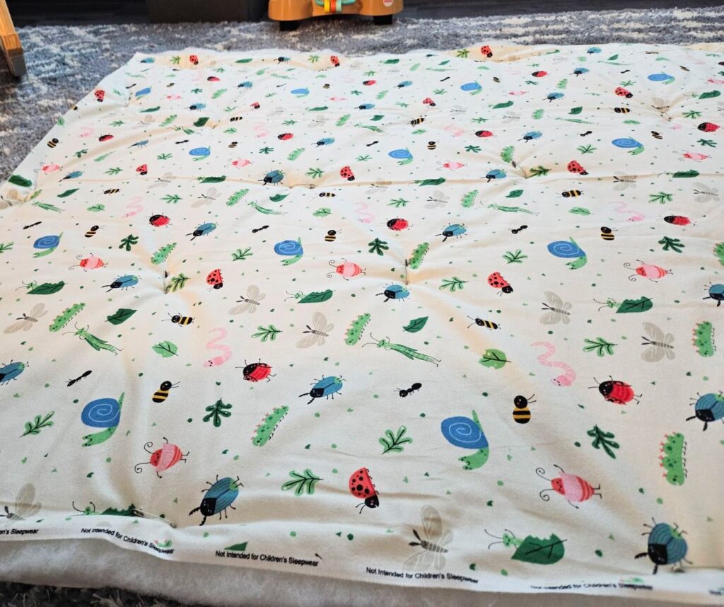 How to Sew a Quilted Baby Blanket | Pocket of Thread | Sewing Blog