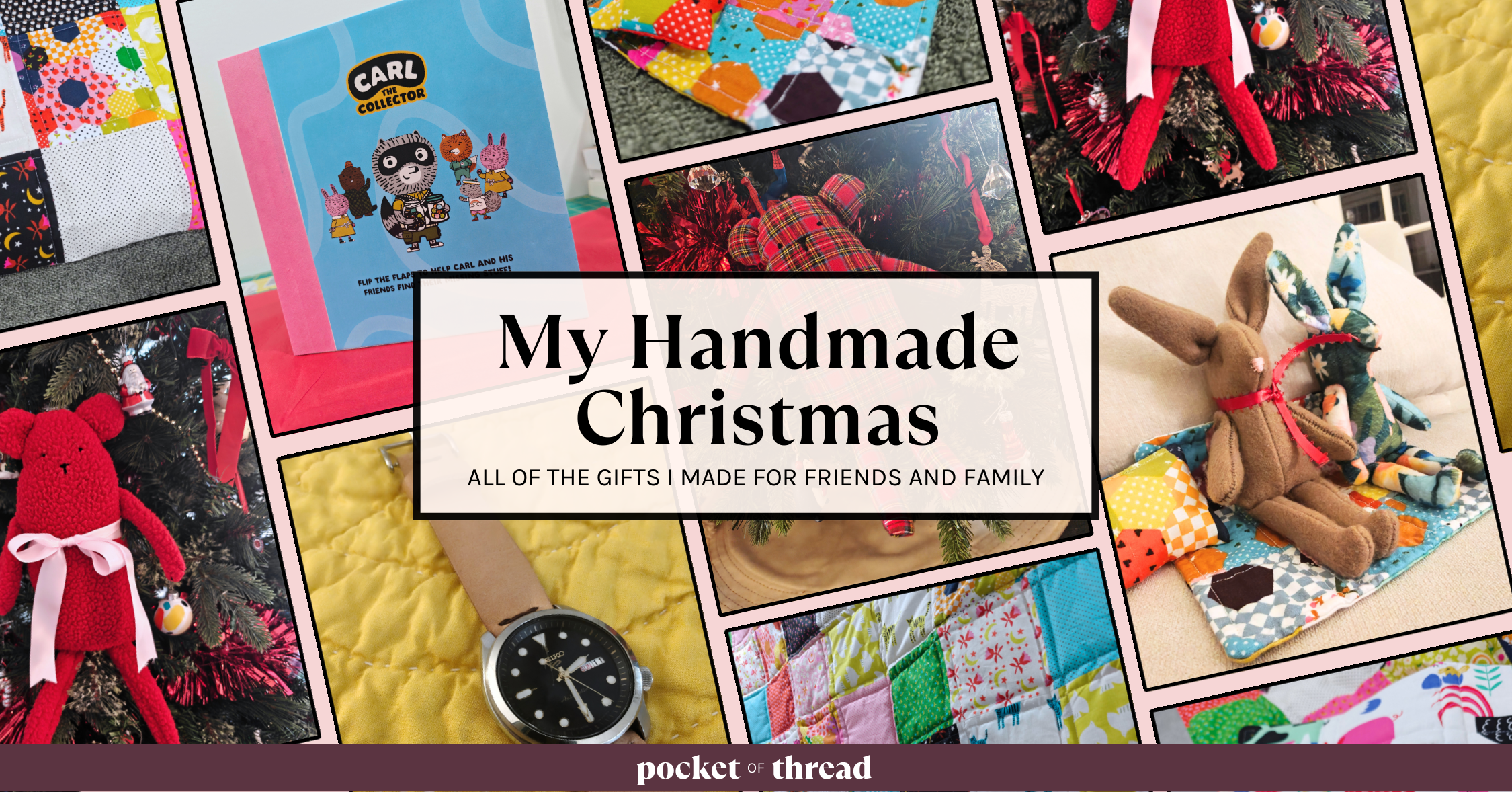 All of the Handmade Gifts I Made This Christmas (2025) and links to patterns!